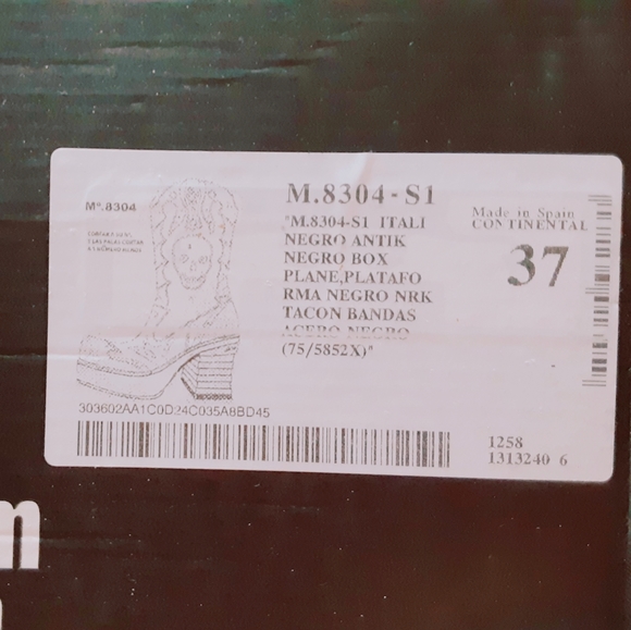 NEW ROCK Black Skull M.8304-S1 BOOTS - Picture 5 of 6